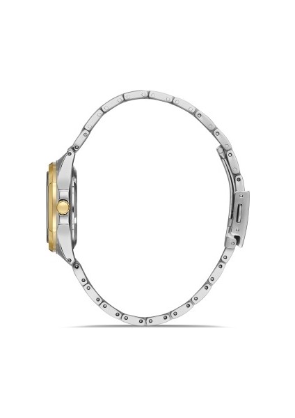 Quartz Çelik Altın/gri Yeşil Kadran 24 mm Kadın Kol Saati fiyatları
