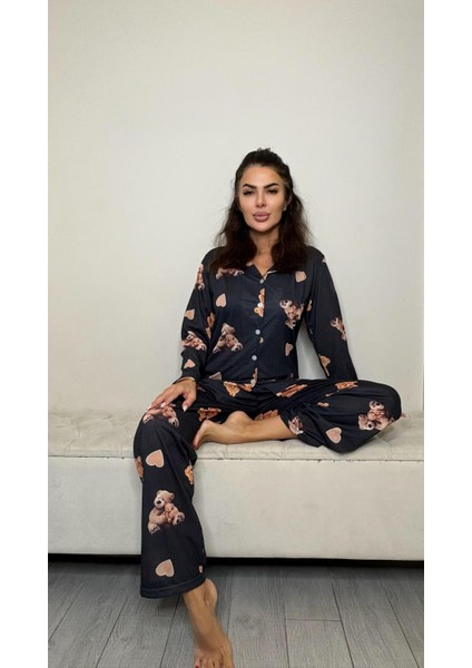 Sevimli Ayıcıklı Pijama Takımı