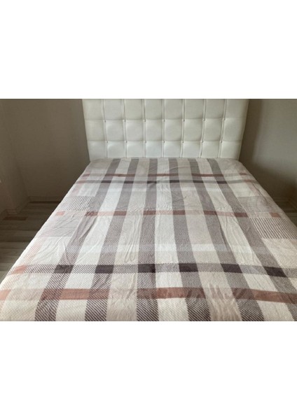 Lüks Vizon Battaniye 160x220, Yatak Örtüsü, Rahat ve Şık Tasarım, Polyester, Kahverengi fiyatları
