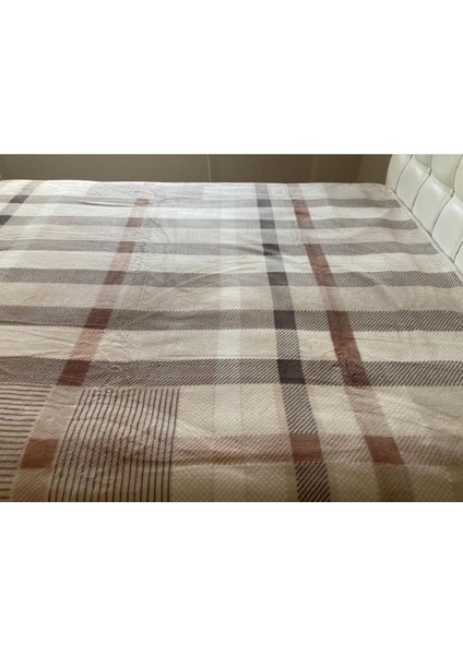 Lüks Vizon Battaniye 160x220, Yatak Örtüsü, Rahat ve Şık Tasarım, Polyester, Kahverengi modelleri