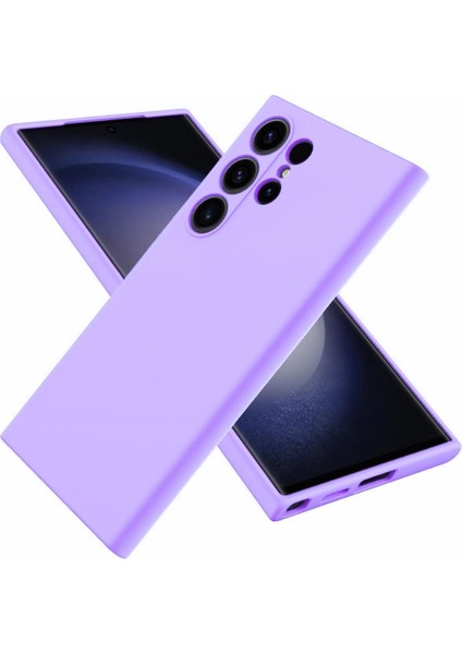 Samsung Galaxy S25 Ultra Uyumlu Silikon Kılıf - Pastel Renk Tonu Esnek Tam Koruma Kapak