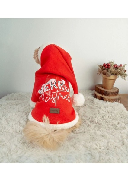 Yılbaşı Kıyafeti Kedi ve Köpekler Için Merry Christmas Noel fırsatları