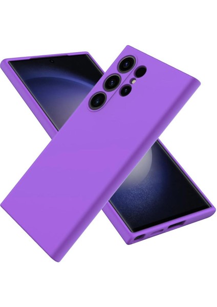 Samsung Galaxy S25 Ultra Uyumlu Silikon Kılıf - Pastel Renk Tonu Esnek Tam Koruma Kapak