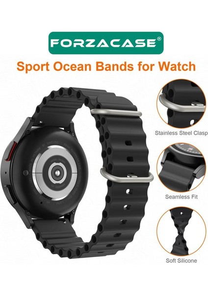 Xiaomi Watch S4 / S4 Sport ile Uyumlu Ocean Oluklu Silikon Kordon Kayış - FC143 fiyatları
