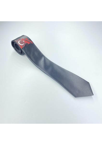 Mordino Dalgalanan Türk Bayrağı Kravat