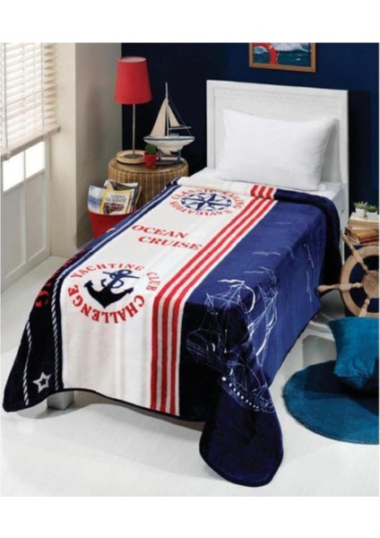 Çok Renkli, 160x220 cm Yumuşak ve Sıcak Polyester Battaniye