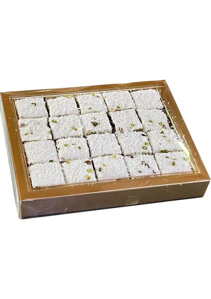 Baklava Lokum Hindistan Cevizli Antep Fıstıklı 500 gr