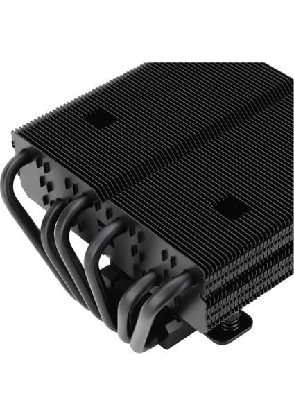 TR-SI-100 Black TL-E12B 120MM 6 x 6mm Isı Borulu Intel-Amd Uyumlu Siyah Hava Soğutucu