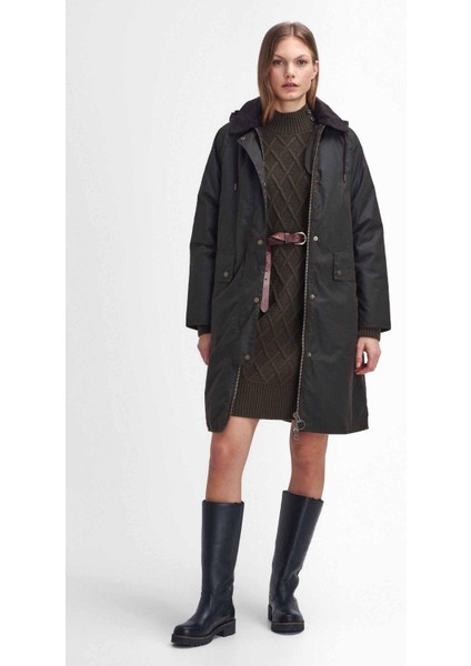 Willows Yağlı Ceket OL71 Olive-Classic