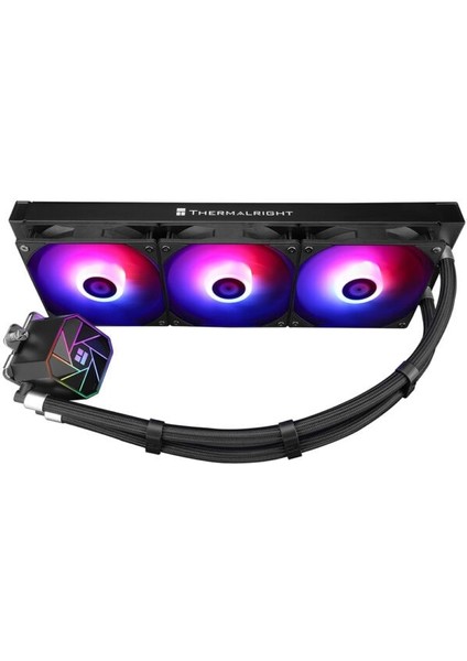 Aqua Elite 360 Black Argb V3 360MM Intel-Amd Uyumlu Siyah Işlemci Sıvı Soğutucu