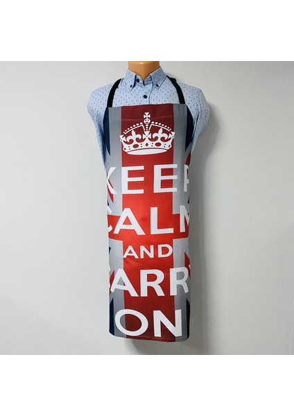 Paredora Keep Calm And Carry On Mutfak Önlüğü