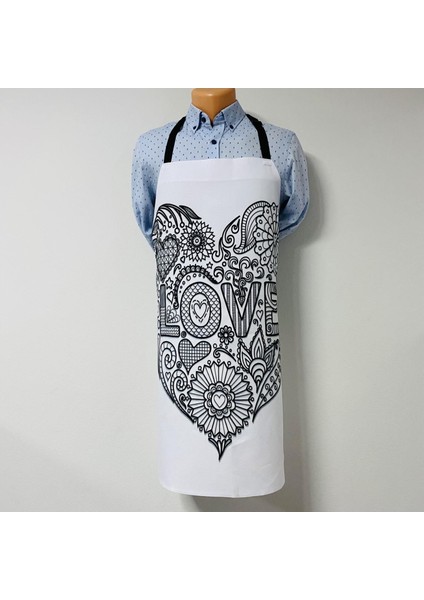 Paredora Mandalove Mutfak Önlüğü