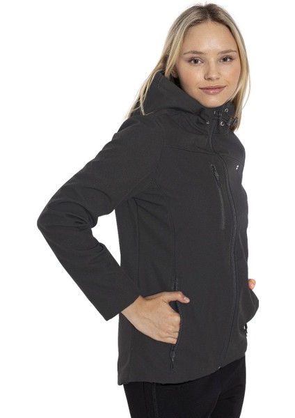 Bayan Kapşonlu Softshell Mont fırsatları