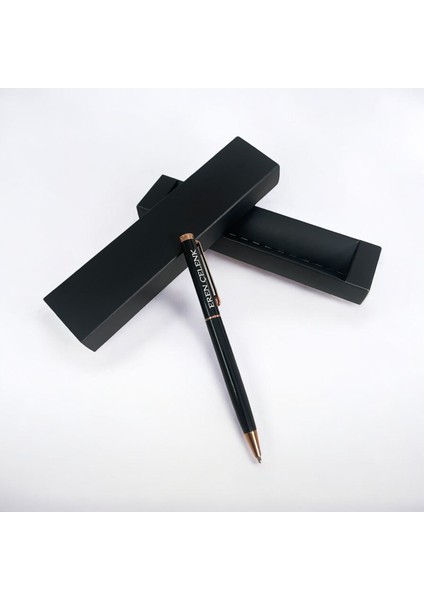 Özel Tasarım Model Metal Tükenmez Kalem Hediye Kutulu Kişiye Özel Isimli