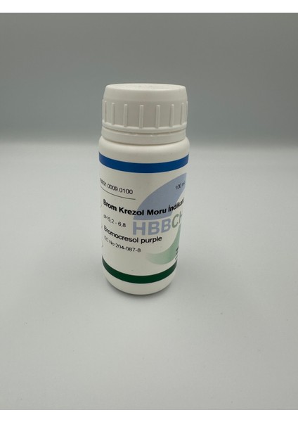 Brom Krezol Moru Indikatörü 100 ml Bromocresol Purple