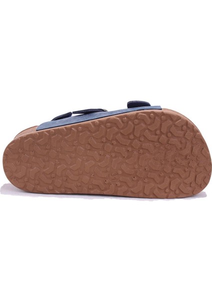 S961 Lacivert Ortopedik Günlük Erkek Çocuk Spor Sandalet