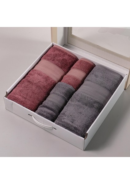 Ap Bambu Hamam Setı Gulkurusu-K.grı - Hamam Setı