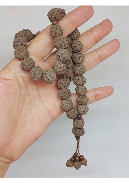 Anadolu Toprağı Serisi 33'lük Kahverengi Renk Seramik Boncuk Tesbih 10-12MM (54166) fiyatları