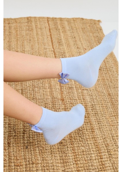 Kadın Fiyonklu Modal Soket Çorap Mavi fiyatları