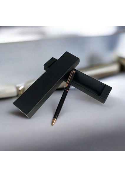 2'li Set Sevgiliye Özel Tasarım Model Metal Tükenmez Kalem Hediye Kutulu - Kişiye Özel Isimli fırsatları