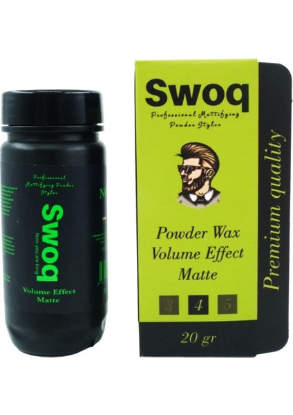 Saç Şekillendirici Pudra Wax No:1 20 gr X3ADET