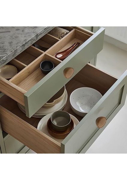 Polimer Düğme Kulp Dışbükey - Ceviz - Dolap Mobilya Mutfak Dolabı Çekmece Kulbu fırsatları