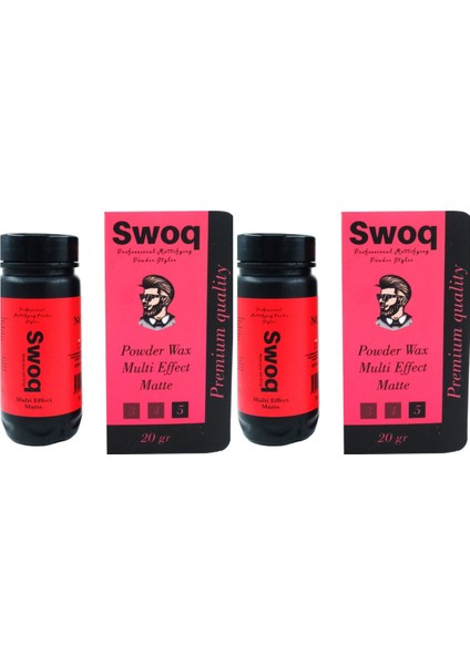 Saç Şekillendirici Pudra Wax No:3 20 gr X2ADET