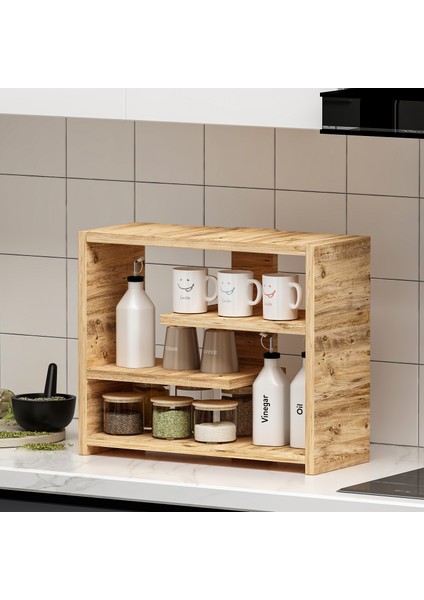 Gupse Raf Atlantik Çam, Mutfak Rafı, Ev Dekorasyon modelleri