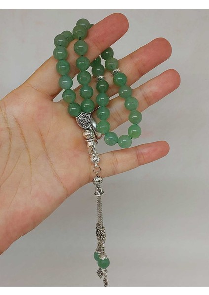 Aventurin Taşı Açık Renk Tesbih 33LÜK 8mm (17605) indirimleri