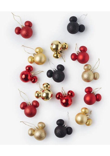 Mickey Mouse Yılbaşı Ağacı Süsü 15 Adet fiyatları