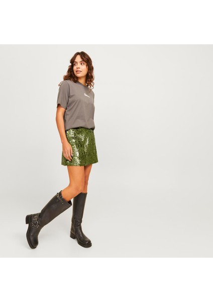 Kadın Pullu Mini Etek - Tara modelleri