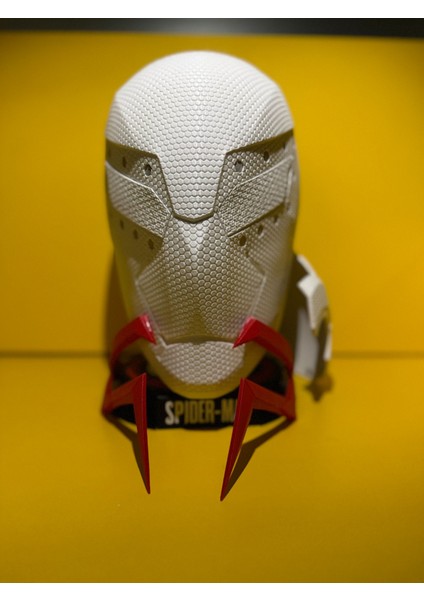 Örümcek Adam 2099 Spiderman 2099 Spider-Man 2099 Maske Mıknatıslı Plastik Maske Spider Man 2099