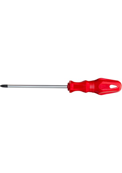 Tornavida Yıldız Tornavida Kırmızı Plastik Sap 6 x 150 mm