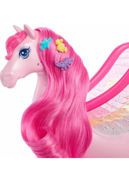 HLC40 Barbie A Touch Of Magic Peggy ve Aksesuarları