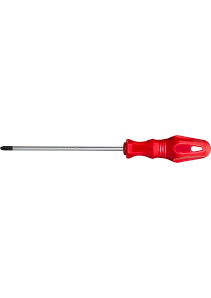 Tornavida Yıldız Tornavida Kırmızı Plastik Sap 5 x 150 mm