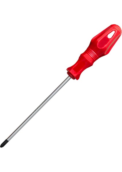 Tornavida Yıldız Tornavida Kırmızı Plastik Sap 5 x 150 mm