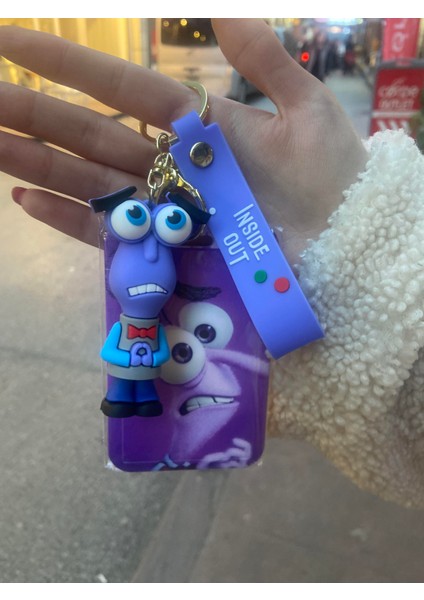 Disney Inside Out -Ters Yüz Karakterleri Anahtarlık Kartlık