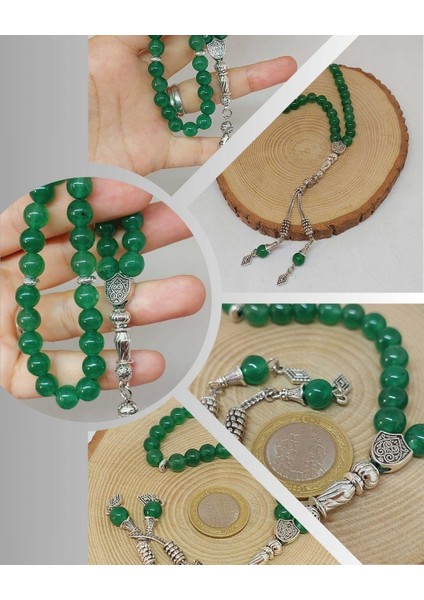 Aventurin Taşı Tesbih 33LÜK 8mm (1844)