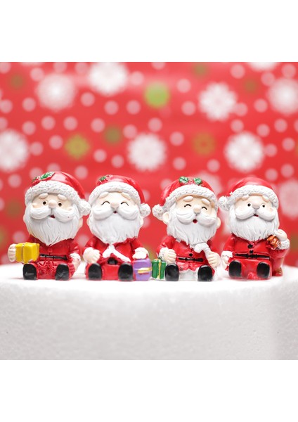 Yılbaşı Noel Baba Mini Figür 1 Adet 6 cm indirimleri
