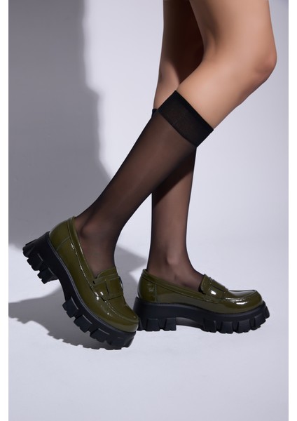 Karrie Hakiki Deri Kadın Loafer modelleri