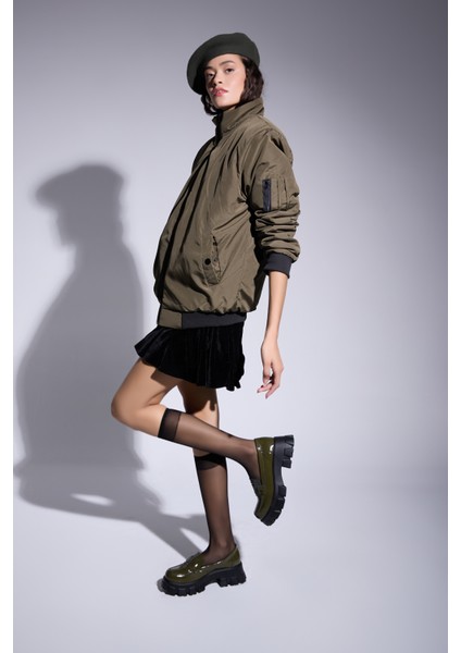 Karrie Hakiki Deri Kadın Loafer fırsatları