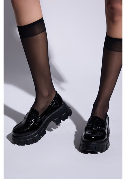 Karrie Hakiki Deri Kadın Loafer modelleri