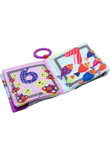 Çocuklar İçin Renkli Hayvan Desenli Dişlikli Kitap, Güvenli ve Eğlenceli Oyun Malzemesi fiyatları