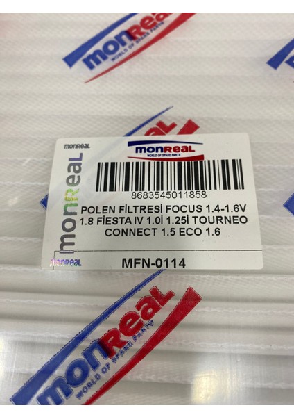 MFN-0114 Polen Filtresi Ford Focus 1.4 16V-1.6 16V-1.8 16V-1.8TDCI (1998-2004) / Connect 1.8tdcı (2002-2013) fiyatları