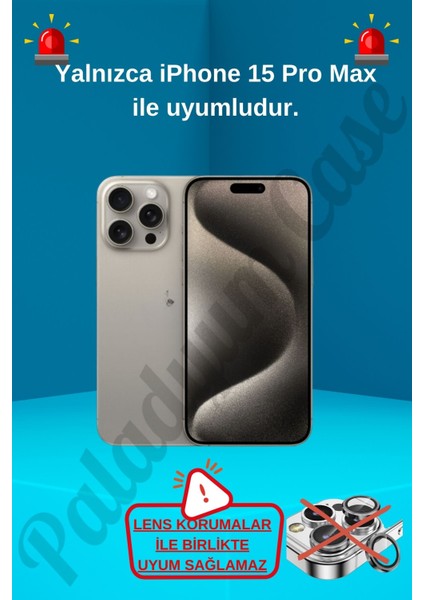 iPhone 15 Promax Uyumlu Lens Korumalı Simli Kelebekli Çiçekli Kılıf
