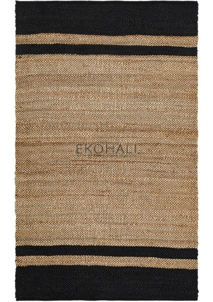 Echo Koleksiyonu Jüt ile Üretilen El Dokuma Sisal Kilim Natural ECH07