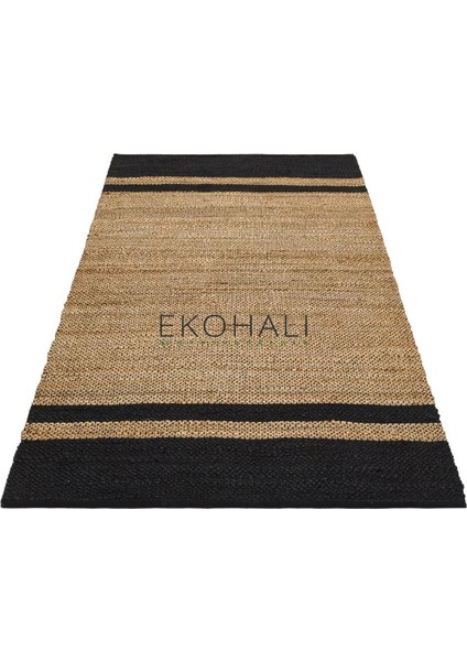 Echo Koleksiyonu Jüt ile Üretilen El Dokuma Sisal Kilim Natural ECH07