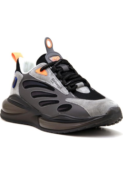 647 Air Taban Erkek Sneaker Ayakkabı-Füme