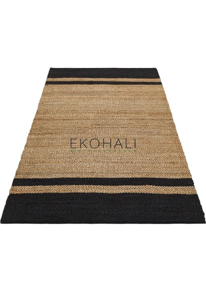 Echo Koleksiyonu Jüt ile Üretilen El Dokuma Sisal Kilim Natural ECH07 modelleri