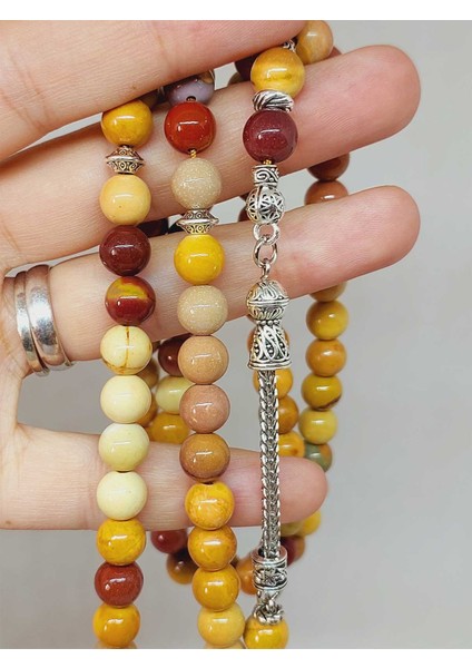 Jasper Taşı 99LUK Tesbih 8mm (9805) fiyatları